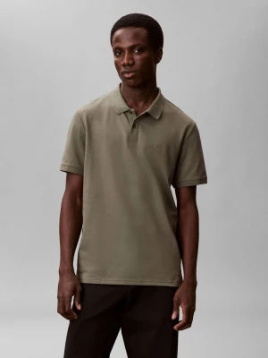 Calvin Klein Polo | Slim Fit | pique zielony