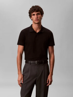 Calvin Klein Polo | Slim Fit | pique czarny