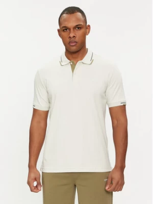 Calvin Klein Polo Smooth K10K112477 Beżowy Regular Fit