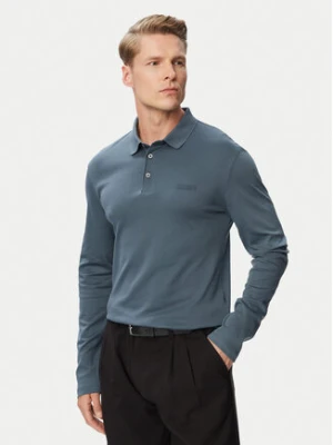 Calvin Klein Polo Supima LV04LH240G Szary ciemny Slim Fit