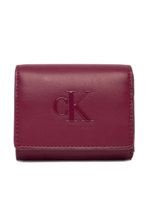 Calvin Klein Portfel Bold Ck Medium Bifold LV04F1047G Różowy