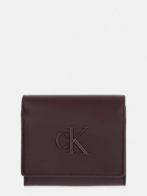 Calvin Klein portfel damski bordowy