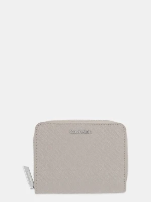 Calvin Klein portfel damski kolor beżowy LV04F1037G