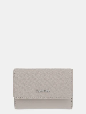 Calvin Klein portfel damski kolor beżowy LV04F1038G