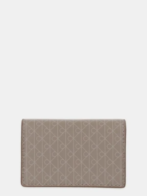 Calvin Klein portfel damski kolor beżowy LV04F1083G