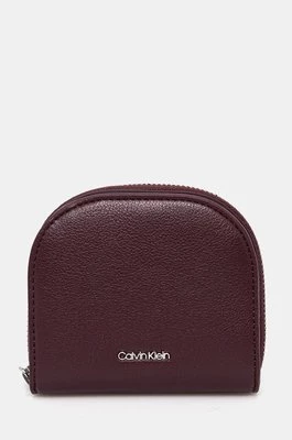 Calvin Klein portfel damski kolor bordowy K60K612843