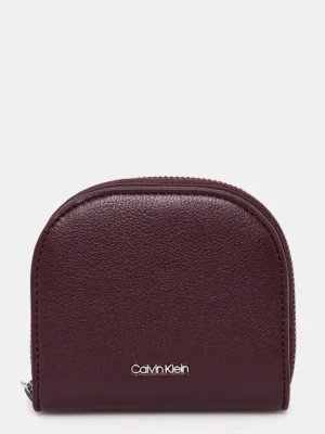 Calvin Klein portfel damski kolor bordowy K60K612843