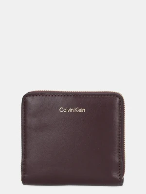 Calvin Klein portfel damski kolor bordowy LV04F1044G