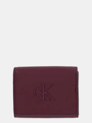 Calvin Klein portfel damski kolor bordowy LV04F1047G