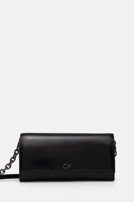 Calvin Klein portfel damski kolor czarny K60K612423