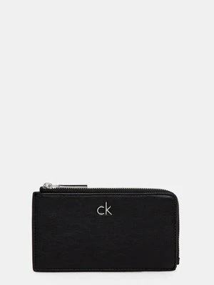 Calvin Klein portfel damski kolor czarny K60K612848