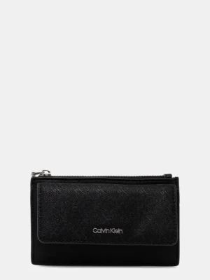 Calvin Klein portfel damski kolor czarny K60K612949