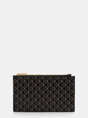 Calvin Klein portfel damski kolor czarny LV04F1084G