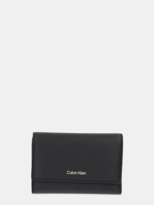 Calvin Klein portfel damski kolor czarny LV04F1117G