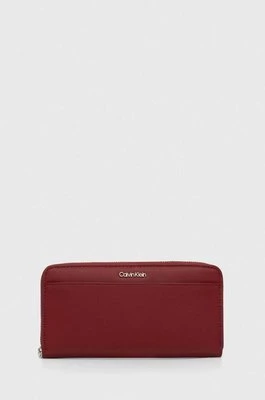 Calvin Klein portfel damski kolor czerwony K60K610949