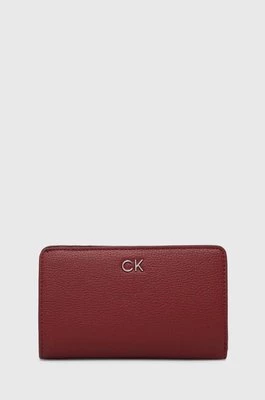 Calvin Klein portfel damski kolor czerwony K60K612638