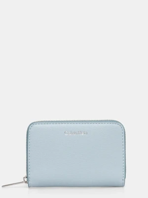 Calvin Klein portfel damski kolor niebieski LV04F1091G
