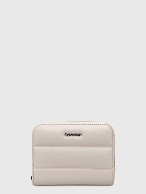 Calvin Klein portfel damski kolor szary K60K612201