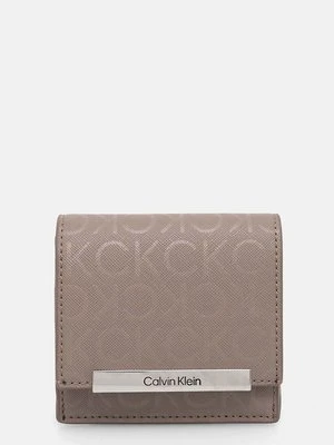 Calvin Klein portfel damski kolor szary K60K612443