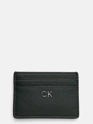 Calvin Klein portfel damski kolor zielony K60K612427