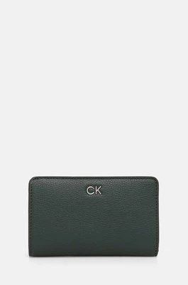 Calvin Klein portfel damski kolor zielony K60K612681