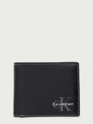 Calvin Klein portfel damski skórzany czarny
