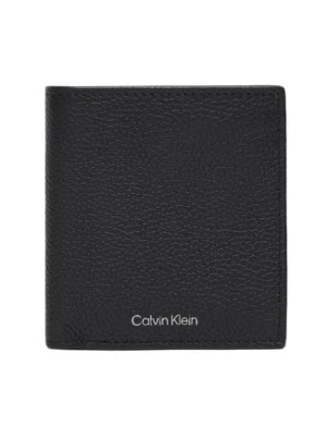 Calvin Klein Portfel Foil Emboss Slim Billfold LV04D1064G Czarny