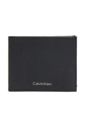 Calvin Klein Portfel męski Ck Must Billfold W Coin LV04D1043G Czarny