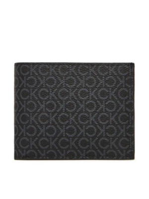 Calvin Klein Portfel męski Ck Must Mono Billfold W/ Coin LV04D1038G Czarny