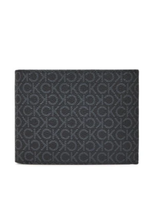 Calvin Klein Portfel męski Classic Mono Trifold 10Cc W/Coin K50K512855 Czarny