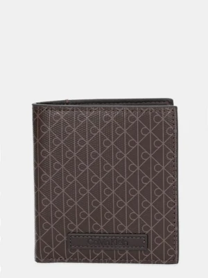 Calvin Klein portfel męski kolor brązowy LV04D1084G