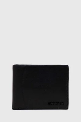 Calvin Klein portfel męski kolor czarnyCHEAPER