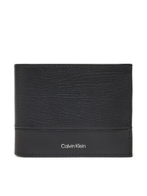 Calvin Klein Portfel męski Subtle Mix Trifold 10Cc W/Coin K50K512847 Czarny