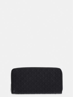 Calvin Klein portfel RFID damski skórzany czarny
