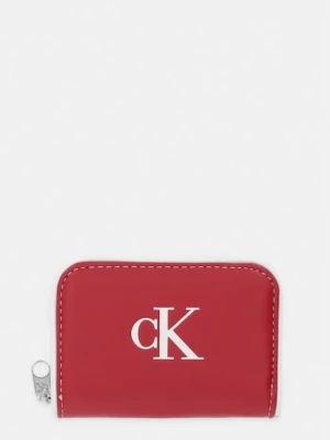 Calvin Klein portfel RFID damski z imitacji skóry