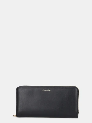 Calvin Klein portfel skórzany damski kolor czarny LV04F1093G