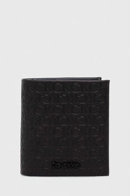 Calvin Klein portfel skórzany męski kolor czarny K50K511921