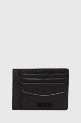 Calvin Klein portfel skórzany męski kolor czarny K50K511931