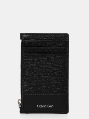 Calvin Klein portfel skórzany męski kolor czarny K50K512848