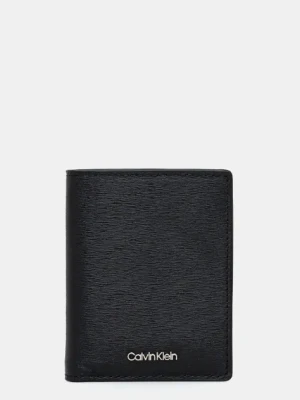 Calvin Klein portfel skórzany męski kolor czarny K50K512859
