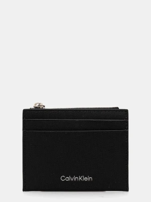 Calvin Klein portfel skórzany męski kolor czarny LV04D1044G