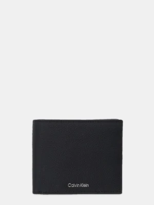 Calvin Klein portfel skórzany męski kolor czarny LV04D1062G