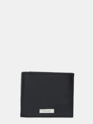 Calvin Klein portfel skórzany męski kolor czarny LV04D1066G