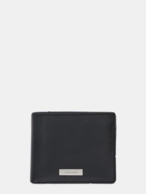Calvin Klein portfel skórzany męski kolor czarny LV04D1067G