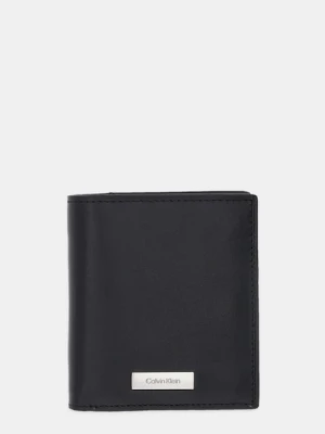 Calvin Klein portfel skórzany męski kolor czarny LV04D1068G