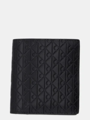 Calvin Klein portfel skórzany męski kolor czarny LV04D1127G