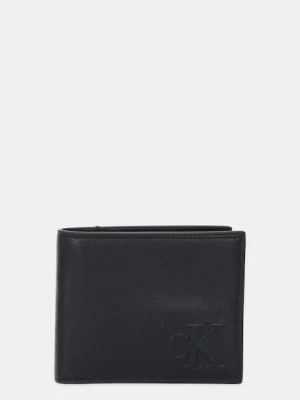 Calvin Klein portfel skórzany męski kolor czarny LV04G1071G