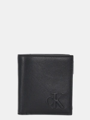 Calvin Klein portfel skórzany męski kolor czarny LV04G1074G