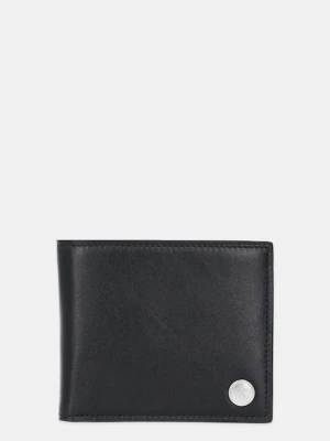 Calvin Klein portfel skórzany męski kolor czarny LV04G1082G
