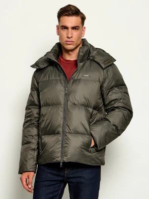Calvin Klein Puchowa kurtka | Regular Fit zielony